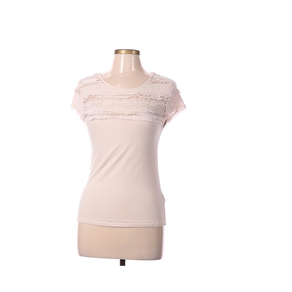 Pretty pink H&M lace summer top